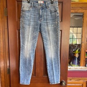 CAbi Cinch Skinny Jeans size 12